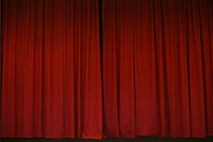 Equivocal, Red Theater Curtains