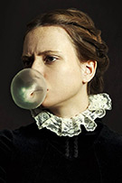 Portrait with Bubble Gum