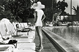 Woman by Pool, Beverly Hills, California