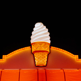 Ice Cream Cone at Night, Ventura, California