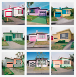A selection from the series: Freshly Painted Tract Houses, Daly City, California