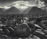 Mt. Williamson, The Sierra Nevada, from Manzanar, California