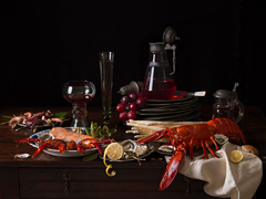 Still Life with Lobster and Crayfish