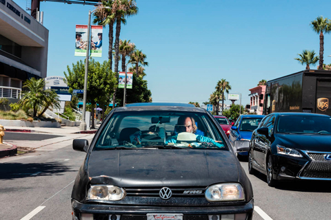 Black VW - Encino