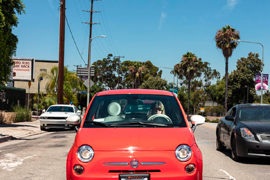 Orange Fiat - Studio City