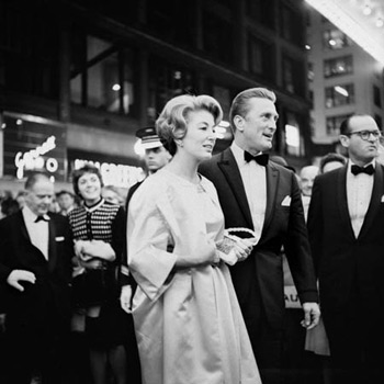 Kirk Douglas at 'Spartacus' Premiere, Chicago, 1960