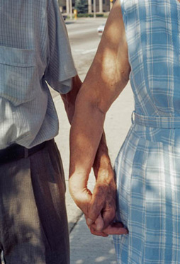 Chicago 1972 (Couple holding hands)