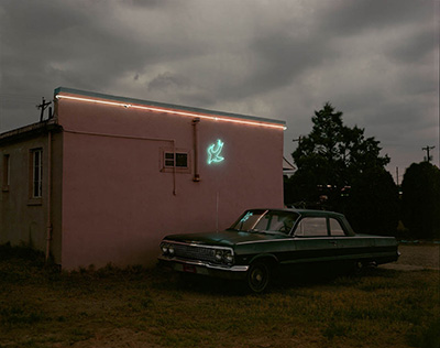 Blue Swallow Motel, Highway 66, Tucumcari, New Mexico; July