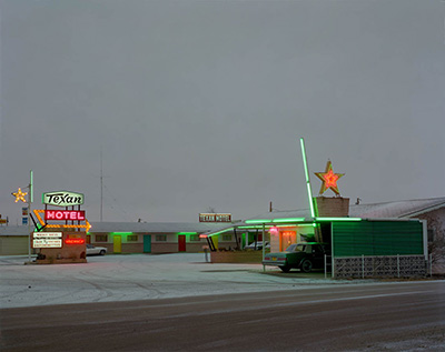 Texan Motel, Highway 64, Raton, New Mexico; December 19