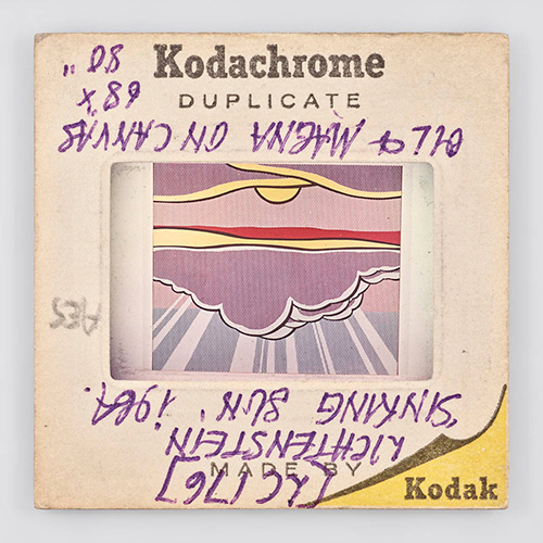 Kodachrome_DUPLICATE_MADE_BY_Kodak_LC176_LICHTENSTEIN_SINKING_SUN_1964_OIL&MAGNA_ON_CANVAS_68x80