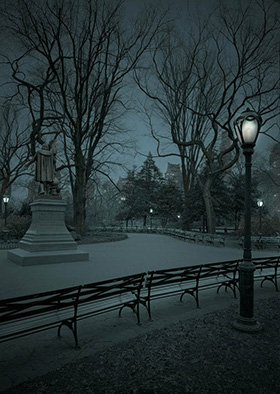 South Mall-Predawn, NYC