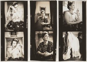 Frida Kahlo (Strip of Two Contact Prints)